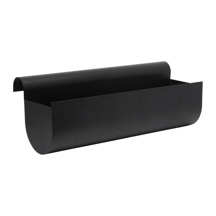 Ferm Living Uma Balkon Plantenbak L - Zwart