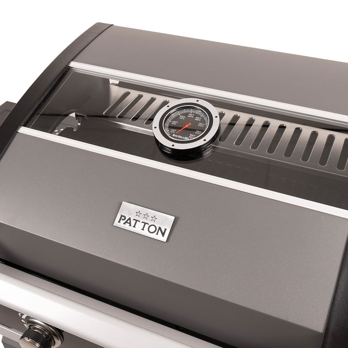 Patton Patio Pro Chef 4+1 Gasbarbecue - Frozen Grey