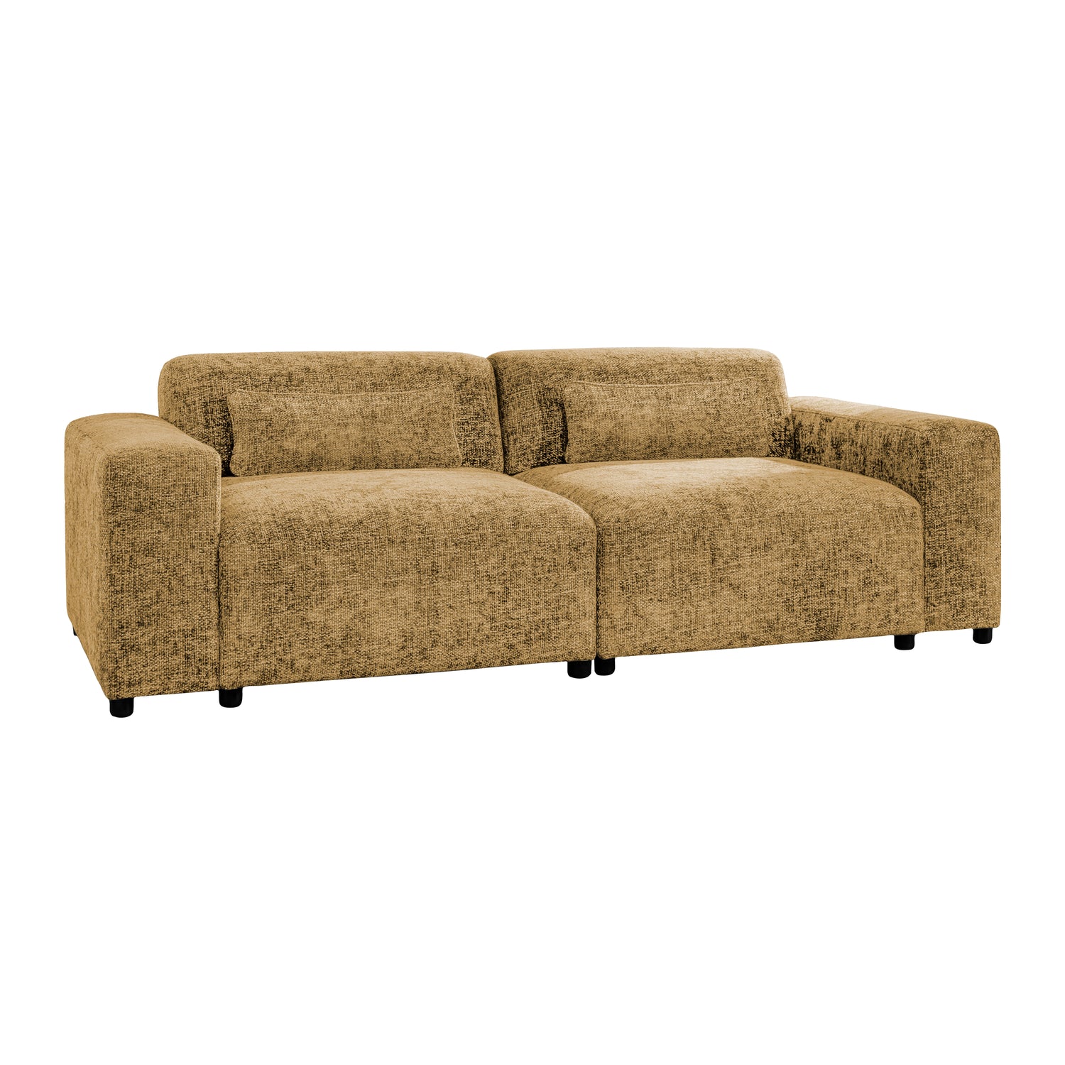 by fonQ Velura 2-zitsbank - Chenille - Oker