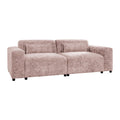 by fonQ Velura 2-zitsbank - Chenille - Oudroze