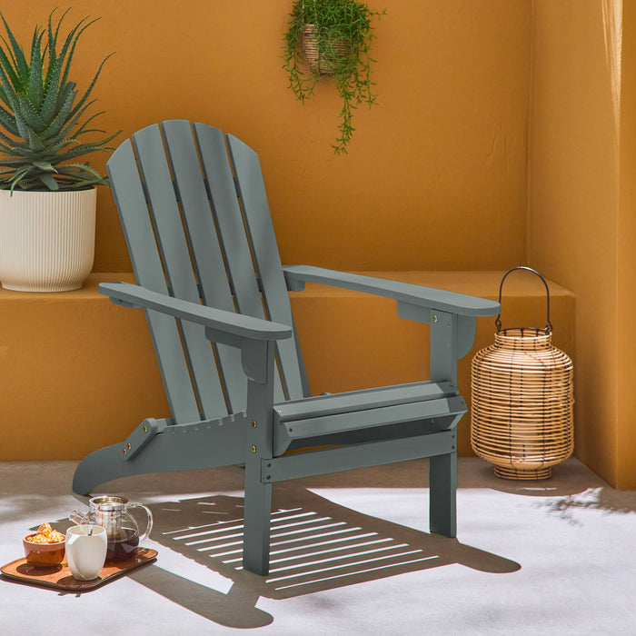 sweeek - Acaciahouten tuinstoel met armleuningen
