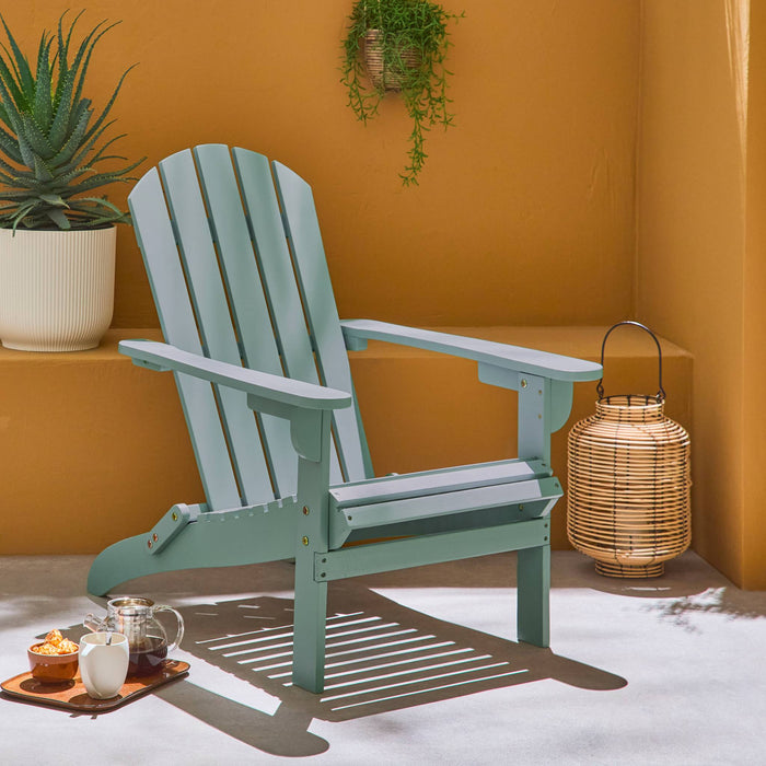 sweeek - Acaciahouten tuinstoel met armleuningen