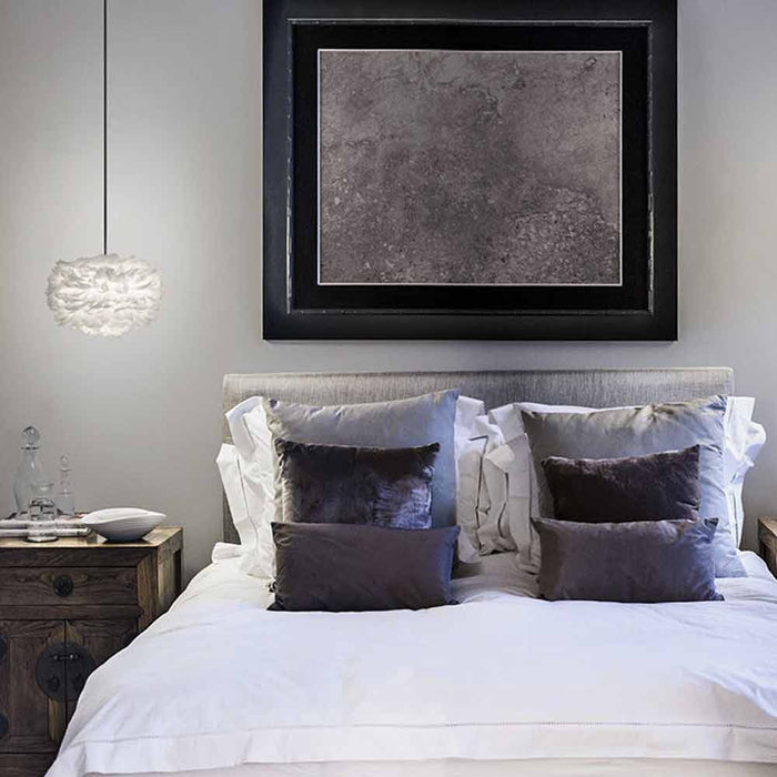 Umage Eos Mini hanglamp white - met koordset zwart - Ø 35 cm