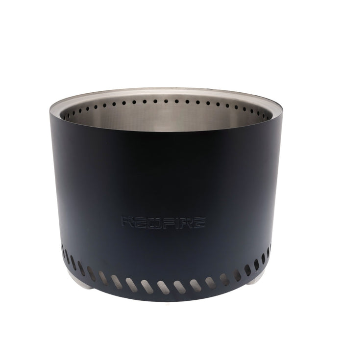 RedFire - Volcano - Large - Zwart - Vuurhaard - Incl. beschermhoes -