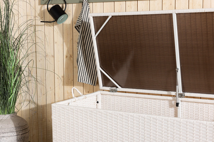Fjôrd - Kussenbox Wit 130cm - Rotan - London
