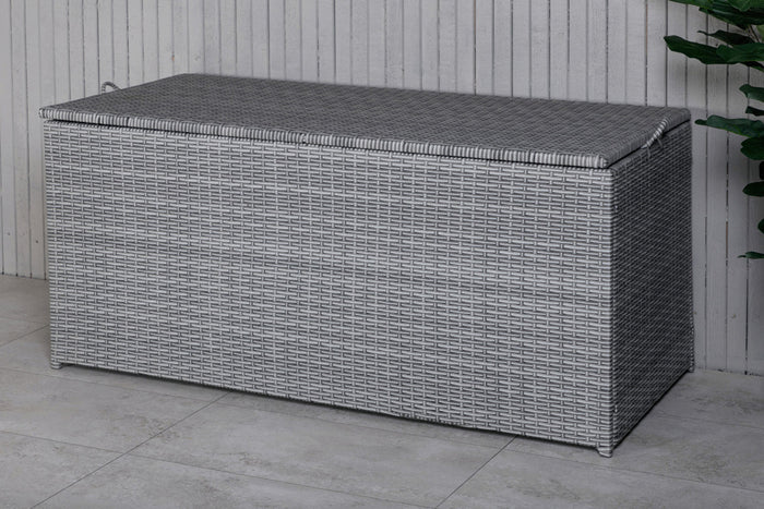 Fjôrd - Kussenbox Grijs 130cm - Rotan - London