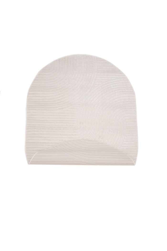 Fjôrd - Vloerkleed Wit Ovaal - 230x160cm - Vince