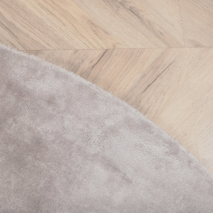 Fjôrd - Vloerkleed Zilver - Ø200cm - Indra