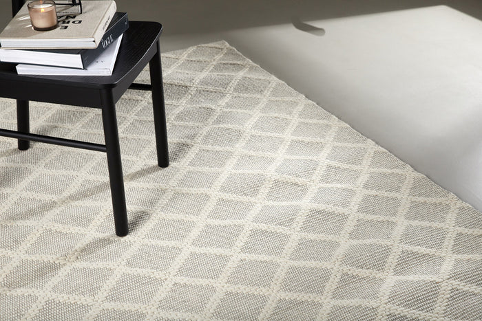 Fjôrd - Vloerkleed Off White - 230x160cm - Cloudy