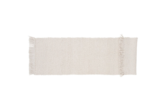 Fjôrd - Vloerkleed Wit - 80x250cm - Betina