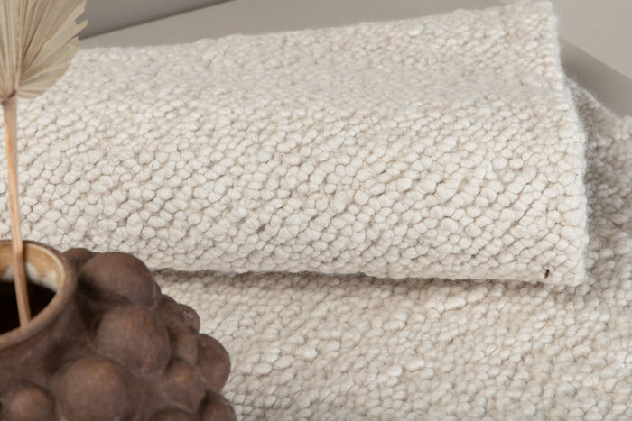 Fjôrd - Vloerkleed Wit - 80x250cm - Betina