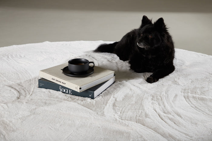 Fjôrd - Vloerkleed Wit - Ø200cm - Nina