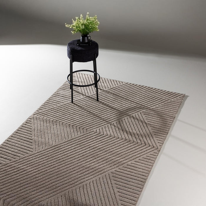 Fjôrd - Vloerkleed Bruin - 340x240cm - Aron