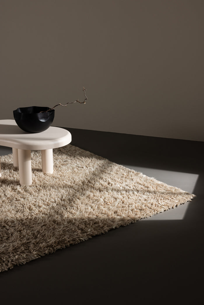 Fjôrd - Vloerkleed Beige - 200x300cm - Leiko