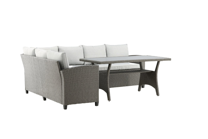 Fjôrd - Loungeset Grijs - Brentwood