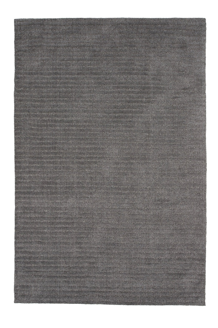 Fjôrd - Vloerkleed Donkergrijs - 300x200cm - Milton