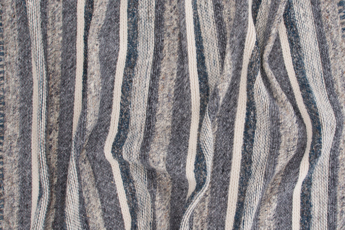 Fjôrd - Vloerkleed Blauw|Grijs - 170x240cm - Agra