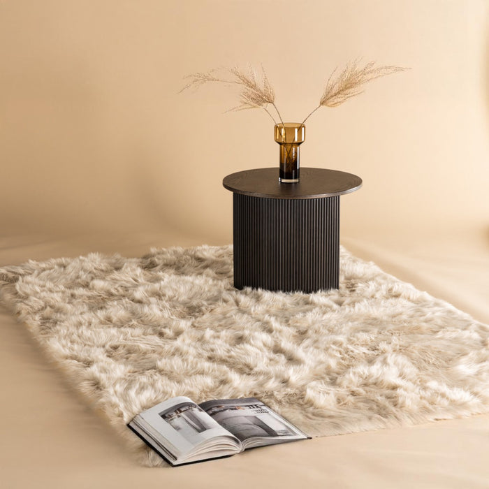 Fjôrd - Vloerkleed Beige - 230x160cm - Katy Fur