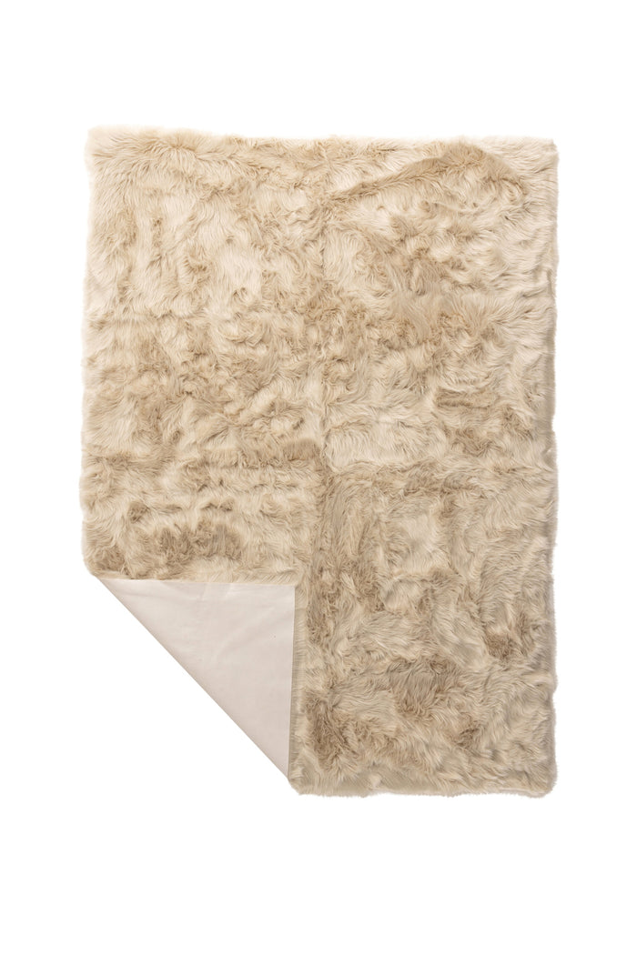 Fjôrd - Vloerkleed Beige - 230x160cm - Katy Fur