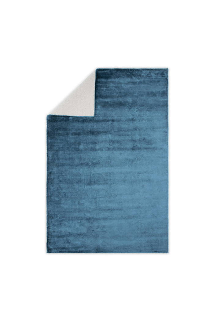 Fjôrd - Vloerkleed Turquoise - 170x240cm - Indra