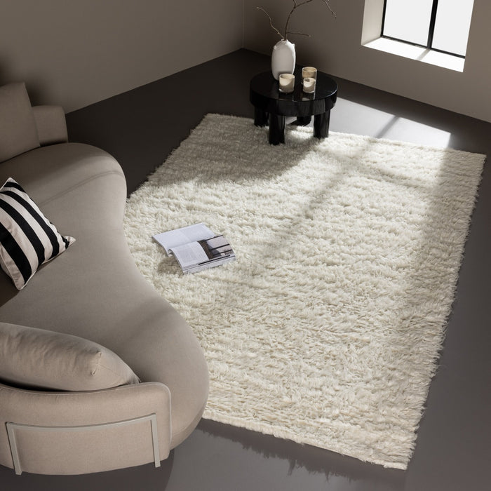 Fjôrd - Vloerkleed Wit - 200x300cm - Leiko