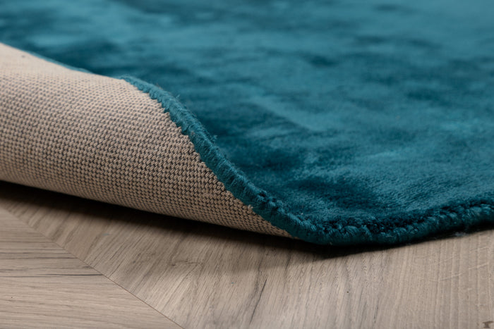 Fjôrd - Vloerkleed Turquoise - Ø200cm - Indra