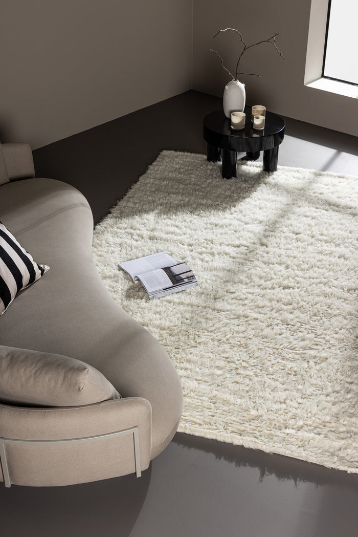 Fjôrd - Vloerkleed Wit - 200x300cm - Leiko