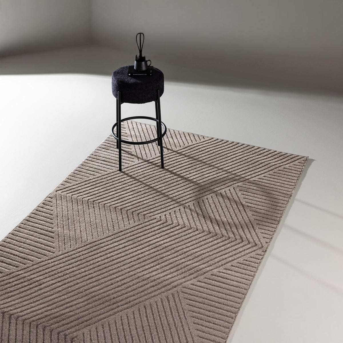 Fjôrd - Vloerkleed Bruin - 230x160cm - Aron