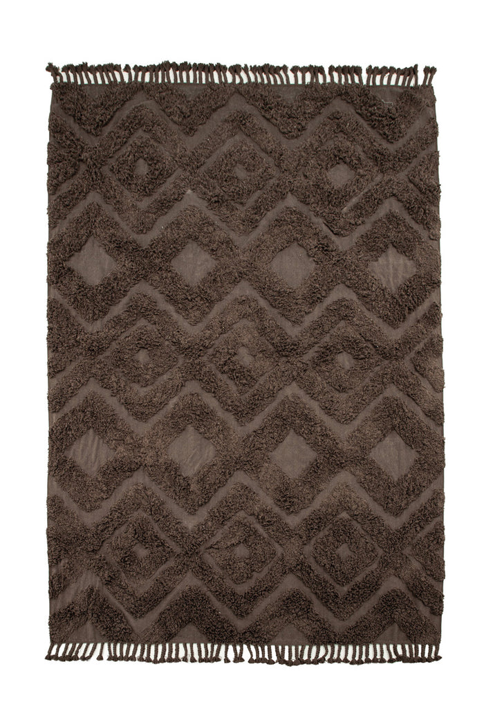 Fjôrd - Vloerkleed Bruin - 250x350cm - Hilma