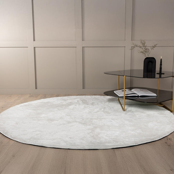 Fjôrd - Vloerkleed Blanca Wit Ø200cm