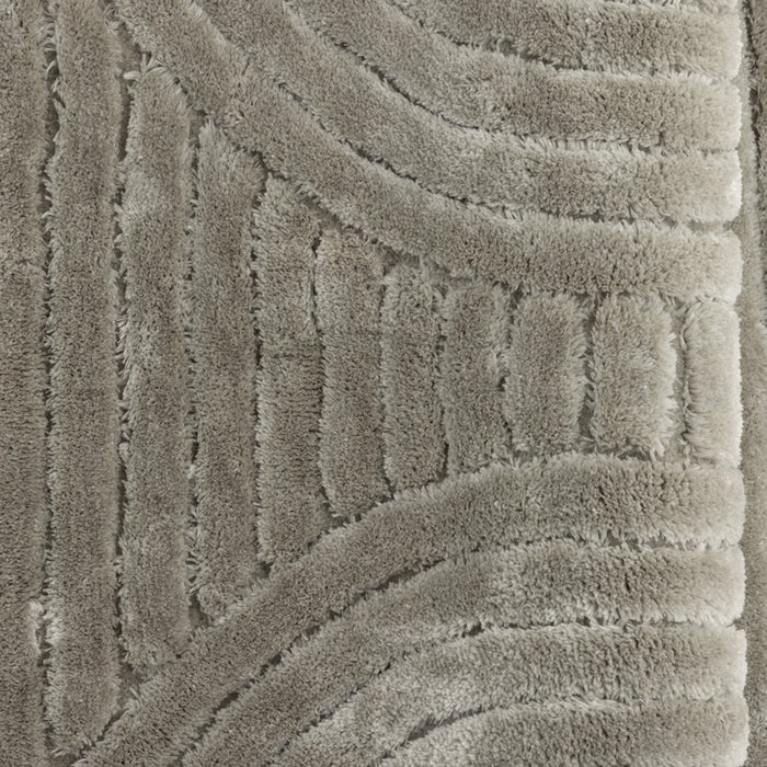 Fjôrd - Vloerkleed Greige - Ø200cm - Niklas