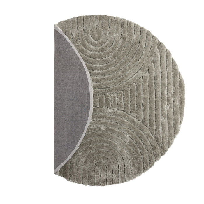 Fjôrd - Vloerkleed Greige - Ø200cm - Niklas