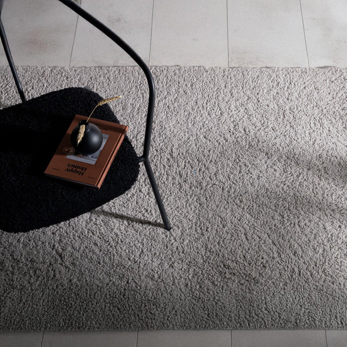 Fjôrd - Vloerkleed Grijs - 230x160cm - Teddy