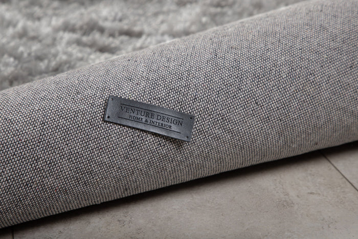 Fjôrd - Vloerkleed Zilver - Ø200cm - Natta