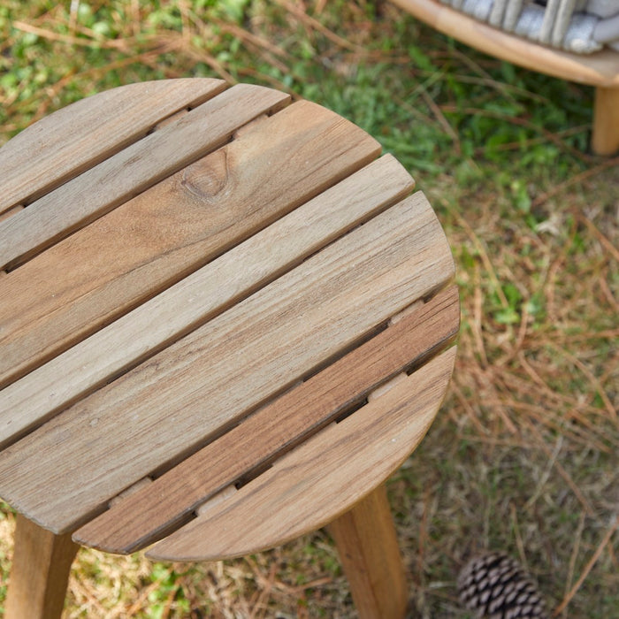 Tikamoon - Tuintafeltje in gerecycled massief teakhout Katrine