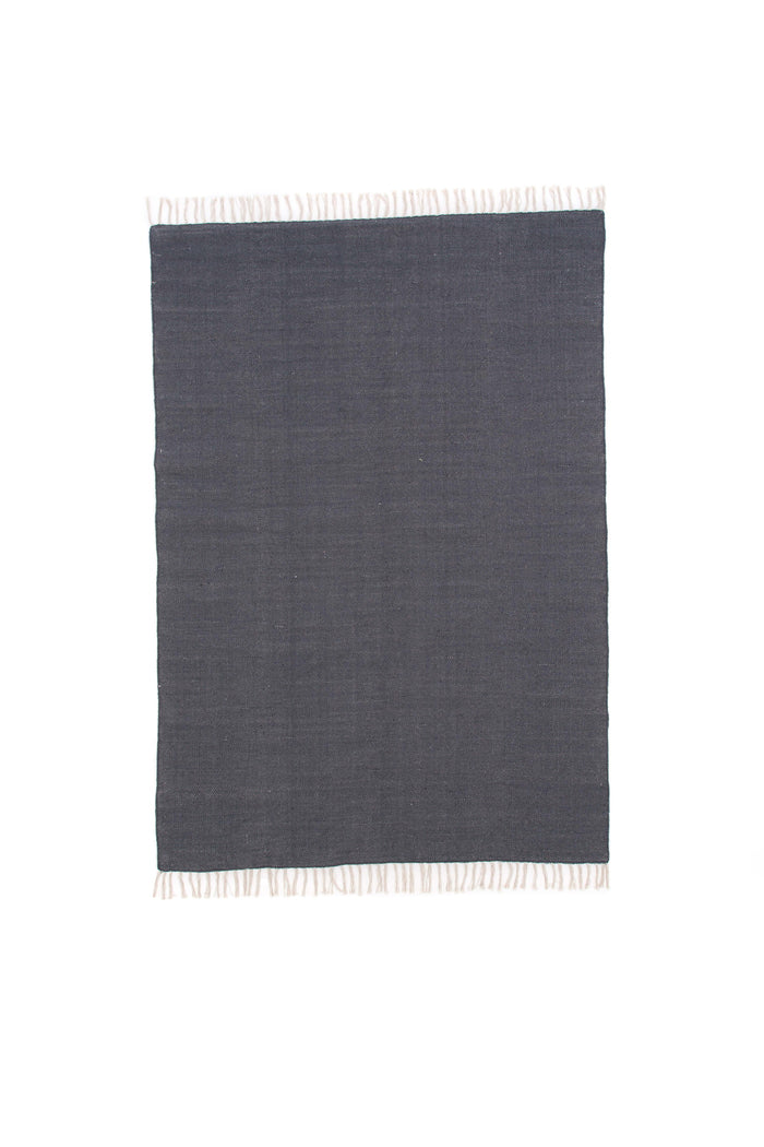 Fjôrd - Vloerkleed Donkergrijs - 170x240cm - Panipat