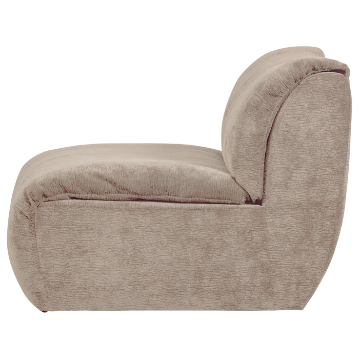 WOOOD Baggy 1-Zits Element - Zand - 3D Chenille - 81x91x101