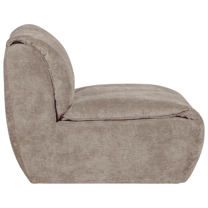 WOOOD Baggy 1-Zits Element - Zand - 3D Chenille - 81x91x101