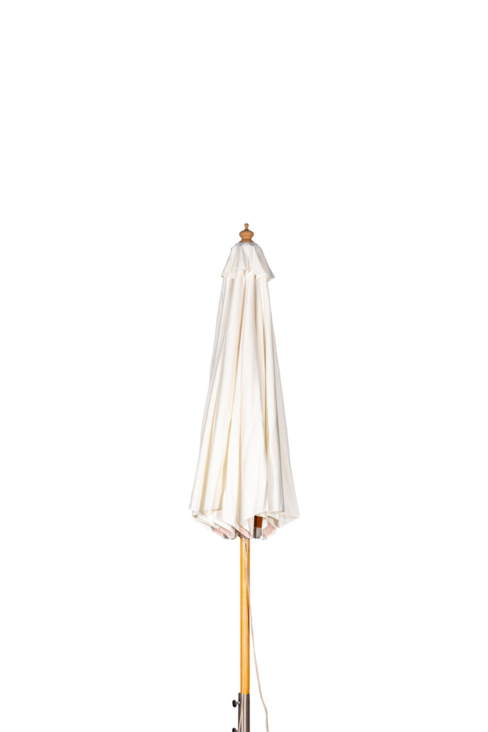 Fjôrd - Parasol Wit Ø3m - Hout - Naxos