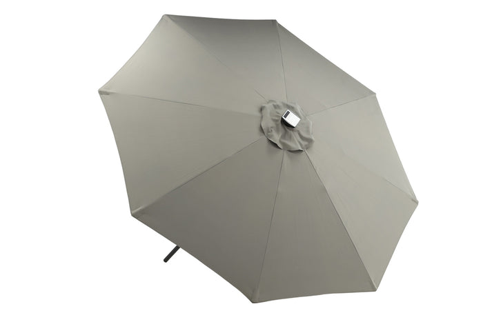 Fjôrd - Parasol Grijs 270cm - Led - Sabal