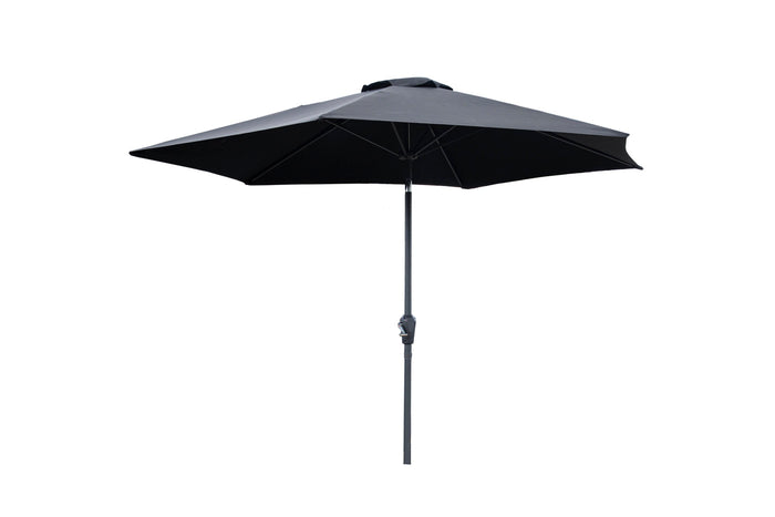 Fjôrd - Parasol Zwart 3m - Stof - Leeds
