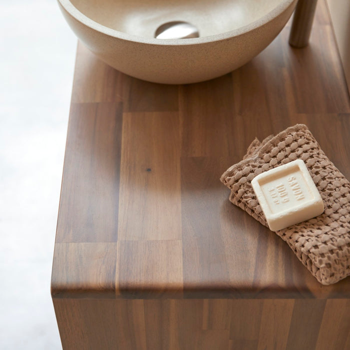 Tikamoon - Badkamermeubel van acaciahout 80 Lila