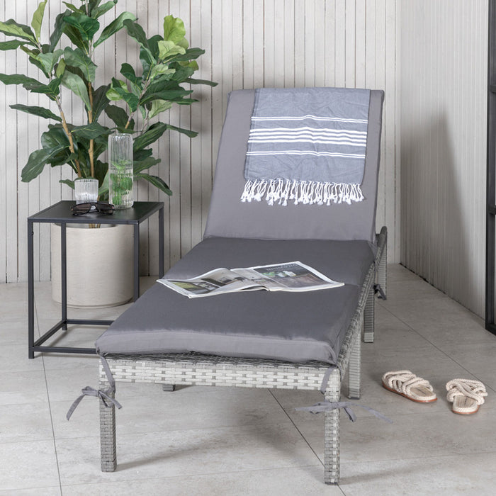 Fjôrd - Ligbed Grijs - Wicker - Bilbao