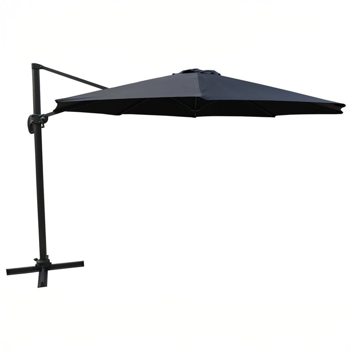 Fjôrd - Parasol Zwart 3,5m - Leeds