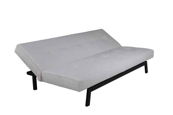 Fjôrd - Slaapbank Beige - 180cm - Ribstof - Bodil