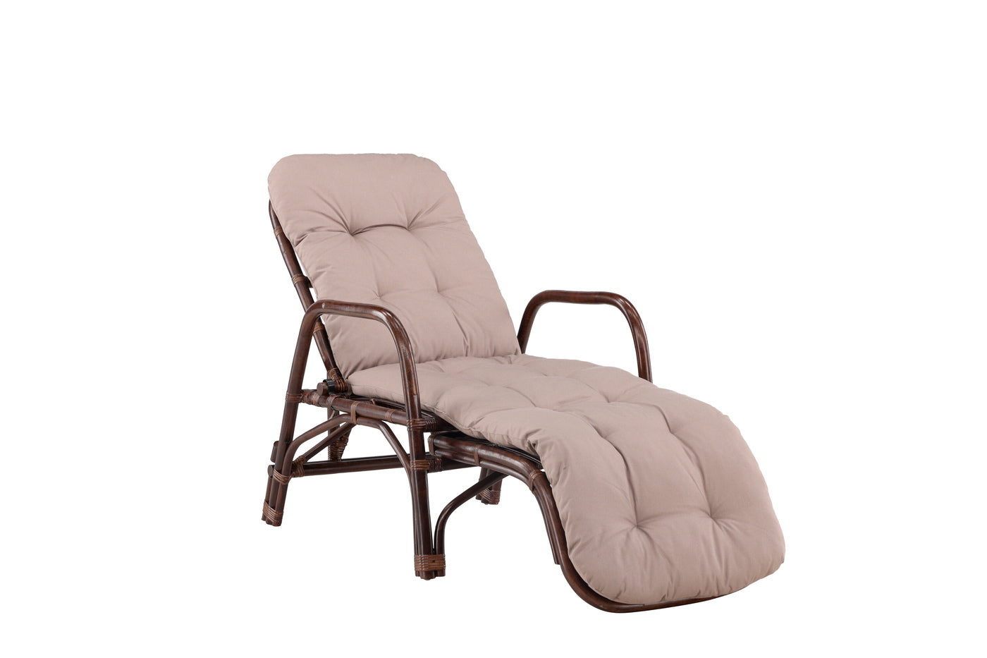 Fjôrd - Ligbed Donker Walnoot|Beige - Nella