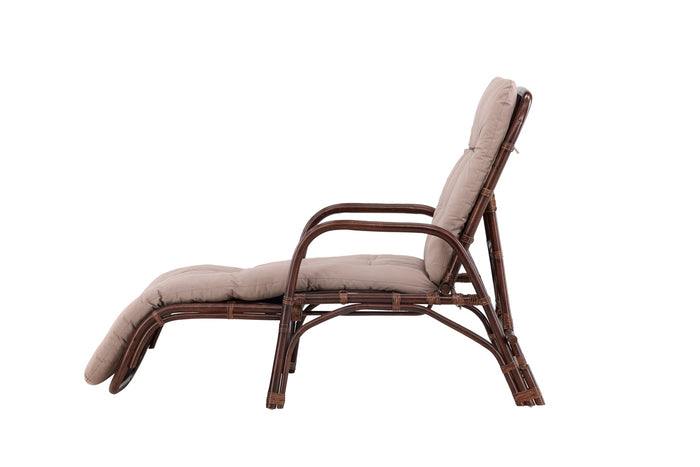 Fjôrd - Ligbed Donker Walnoot|Beige - Nella