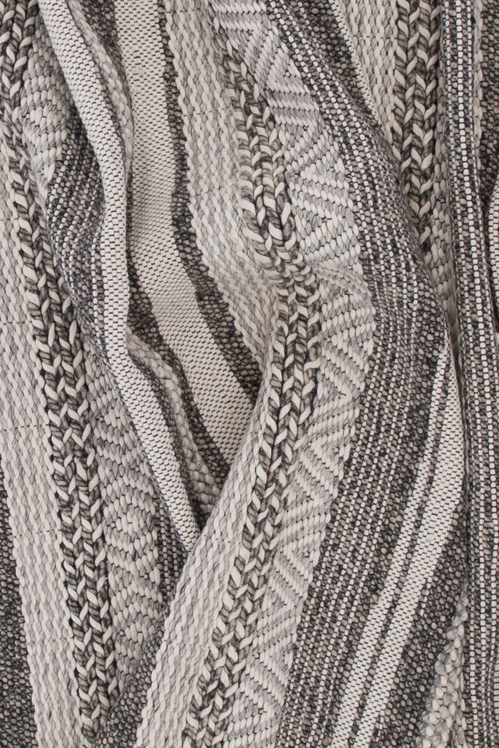 Fjôrd - Vloerkleed Donkergrijs - 170x240cm - Alwar