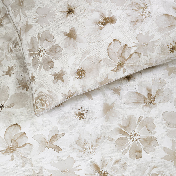 Riviera Maison - RM Flowing Flowers sand 200x200|220 - Zand