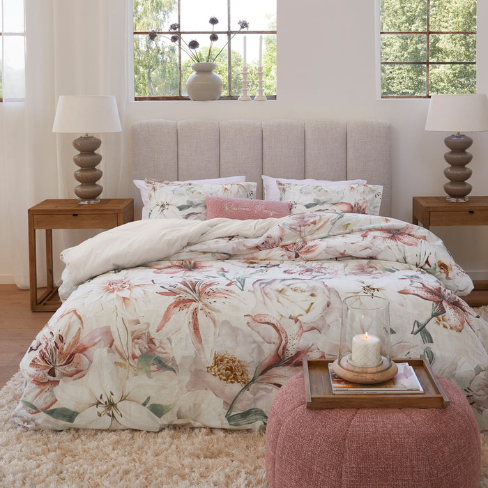Riviera Maison - RM Lily Love pink 140x200|220 - Roze